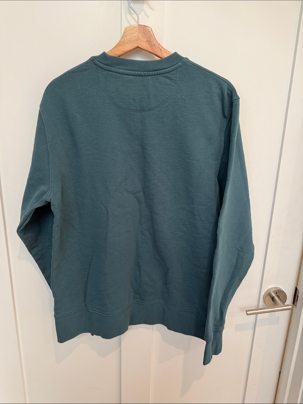 Cliffs of Moher Ireland Graphic Crewneck Sweatshirt - Teal Green - Picture 5 of 5